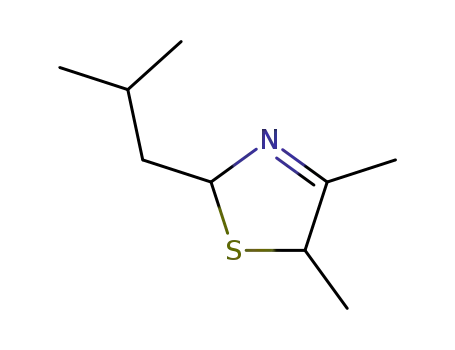 4,5-Dimethyl-2-isobutyl-3-thiazoline