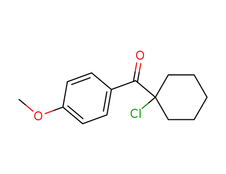 (1-chloro-cyclohexyl)-(4-methoxy-phenyl)-ketone