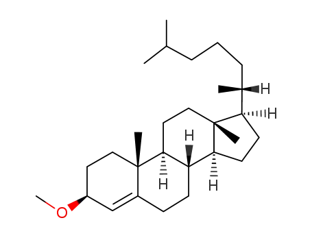 Molecular Structure of 1981-91-5 (3β-Methoxycholest-4-ene)