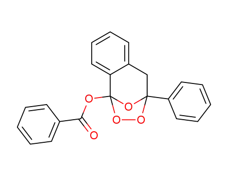 2-Phenyl-3-(benzoyloxy)-1H-indene ozonide