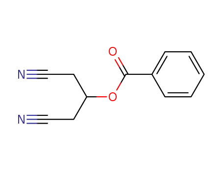 Pentanedinitrile, 3-(benzoyloxy)-