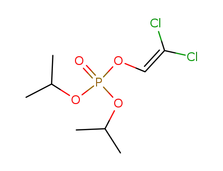Molecular Structure of 71-96-5 (2,2-dichloroethenyl dipropan-2-yl phosphate)