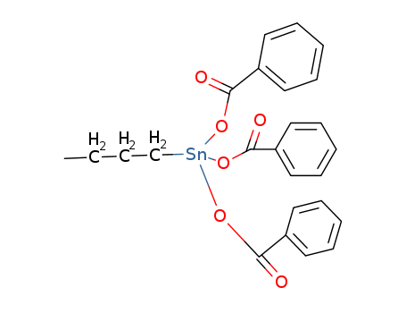 Stannane, tris(benzoyloxy)butyl-