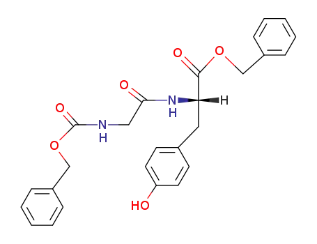 Benzyl 3-(4-hydroxyphenyl)-2-[[2-(phenylmethoxycarbonylamino)acetyl]amino]propanoate
