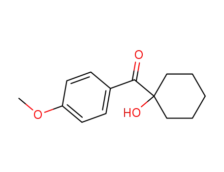 Molecular Structure of 7469-82-1 (Methanone,(1-hydroxycyclohexyl)(4-methoxyphenyl)-)
