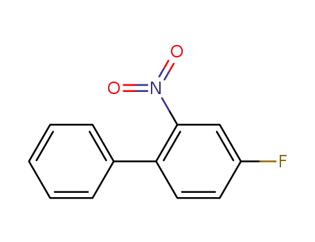 Molecular Structure of 390-06-7 (4-FLUORO-2-NITRO-BIPHENYL)