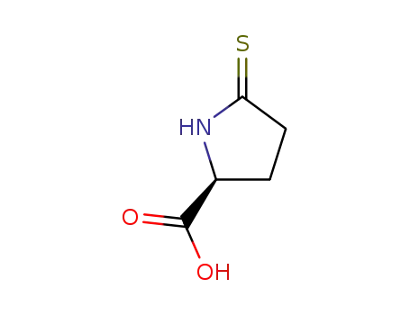 Molecular Structure of 76783-40-9 (L-Proline, 5-thioxo-)