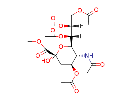 Methyl 5-Acetamido-4,7,8,9-tetra-O-acetyl-3,5-dideoxy-beta-D-glycero-D-galacto-2-nonulopyranosylonat