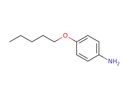 Molecular Structure of 39905-50-5 (4-Pentyloxyaniline)