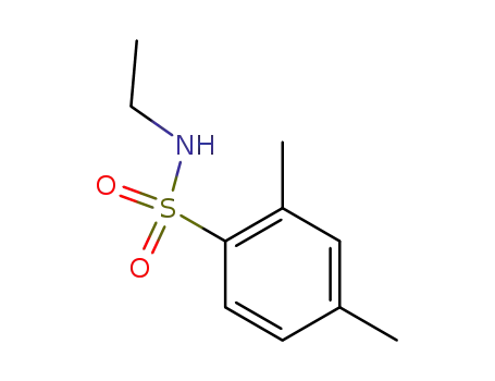 Molecular Structure of 257953-14-3 (N-ethyl-2,4-dimethylbenzenesulfonamide)