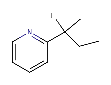 Molecular Structure of 6304-23-0 (2-(butan-2-yl)pyridine)