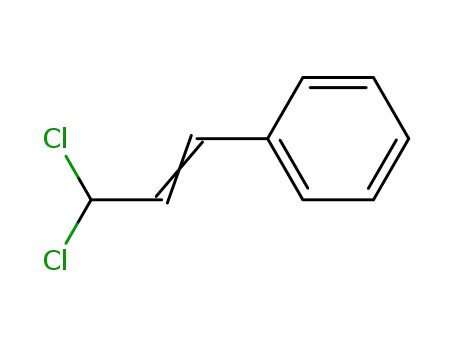 Molecular Structure of 29268-75-5 (3,3-Dichloro-1-phenyl-1-propene)