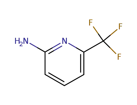 Molecular Structure of 34486-24-3 (2-Amino-6-(trifluoromethyl)pyridine)