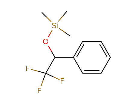 Molecular Structure of 124898-12-0 (Silane, trimethyl(2,2,2-trifluoro-1-phenylethoxy)-)