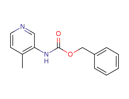 Molecular Structure of 856858-03-2 ((4-methyl-[3]pyridyl)-carbamic acid benzyl ester)