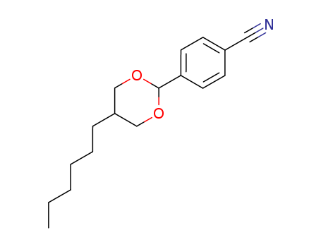 Benzonitrile,4-(5-hexyl-1,3-dioxan-2-yl)-