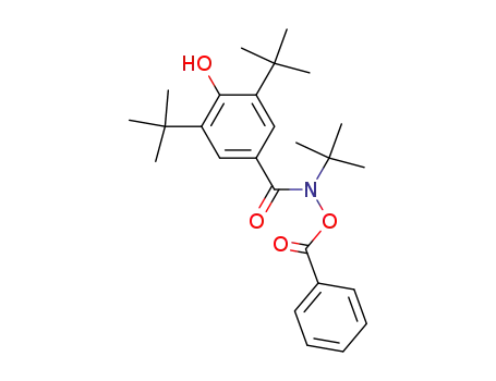 Benzamide, N-(benzoyloxy)-N,3,5-tris(1,1-dimethylethyl)-4-hydroxy-