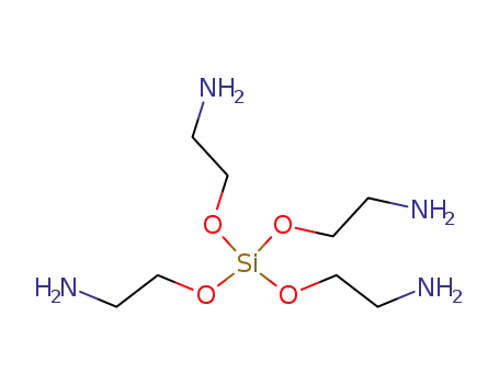 Molecular Structure of 7057-73-0 (Tetrakis(2-aminoethyl) orthosilicate)