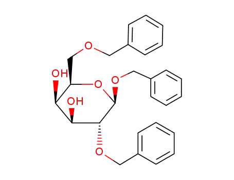 Molecular Structure of 73108-30-2 (benzyl 2,6-di-O-benzyl-β-D-galactopyranoside)