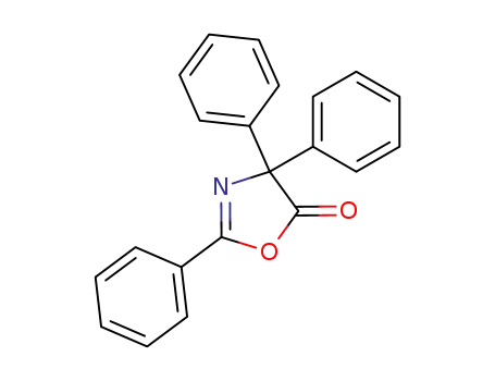 5(4H)-Oxazolone,  2,4,4-triphenyl-,  radical  ion(1-)  (9CI)