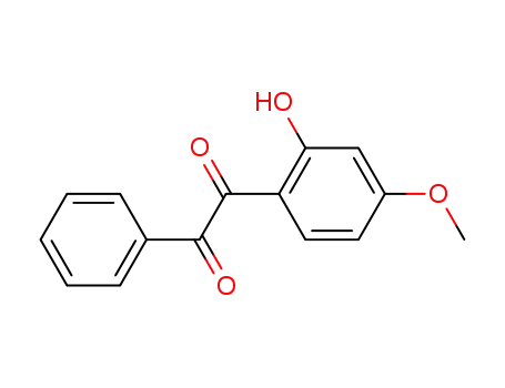 Molecular Structure of 77184-82-8 (Ethanedione, (2-hydroxy-4-methoxyphenyl)phenyl-)