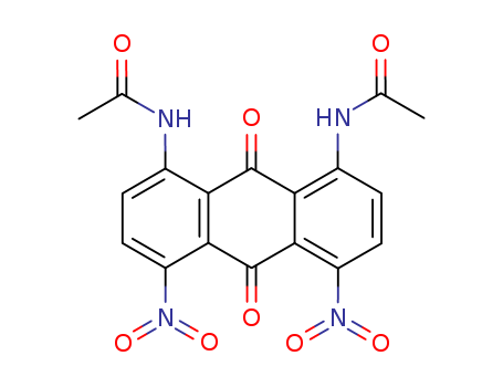 Acetamide, N,N-(9,10-dihydro-4,5-dinitro-9,10-dioxo-1,8-anthracenediyl)bis-