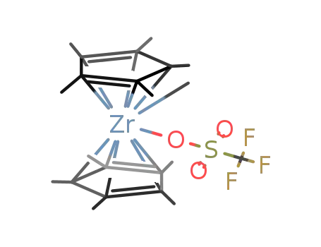 Cp*2Zr(Me)OSO<sub>2</sub>CF<sub>3</sub>