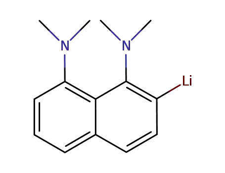 Molecular Structure of 1233939-19-9 (2-lithium-1,8-bis(dimethylamino)naphthalene)