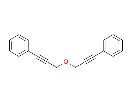 Molecular Structure of 13225-61-1 (1,7-diphenyl-4-oxahepta-1,6-diyne)