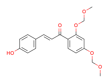 2-Propen-1-one, 1-[2,4-bis(methoxymethoxy)phenyl]-3-(4-hydroxyphenyl)-, (E)-