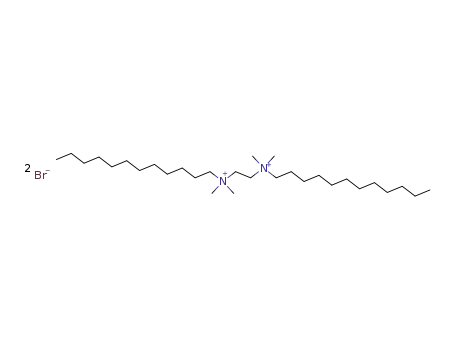 Molecular Structure of 18464-23-8 (N,N'-bis(dodecyldimethyl)-1,2-ethanediammonium)