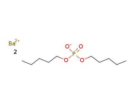 Phosphoric acid, dipentyl ester, barium salt