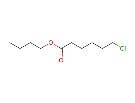 Molecular Structure of 71130-19-3 (butyl 6-chlorohexanoate)