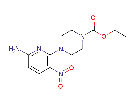 1-Piperazinecarboxylic acid, 4-(6-amino-3-nitro-2-pyridinyl)-, ethyl ester