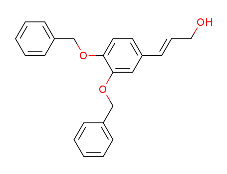 2-Propen-1-ol, 3-[3,4-bis(phenylmethoxy)phenyl]-, (2E)-