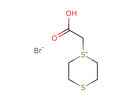 Molecular Structure of 30843-64-2 (1-carboxymethyl-[1,4]dithianium; bromide)
