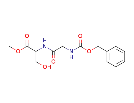 Molecular Structure of 108849-83-8 (benzyloxycarbonyl-Gly-Ser-OMe)