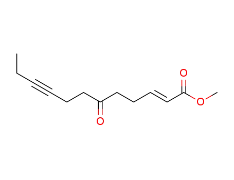Methyl 6-oxo-2(E)-dodecen-9-ynoate