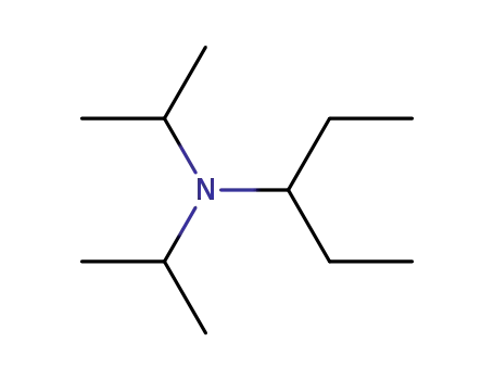 Molecular Structure of 68714-10-3 (N,N-DIISOPROPYL-3-PENTYLAMINE)
