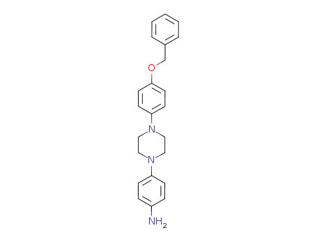 4-[4-(4-benzyloxy-phenyl)-piperazin-1-yl]-phenylamine