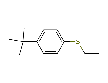 Molecular Structure of 30506-33-3 (Benzene, 1-(1,1-dimethylethyl)-4-(ethylthio)-)