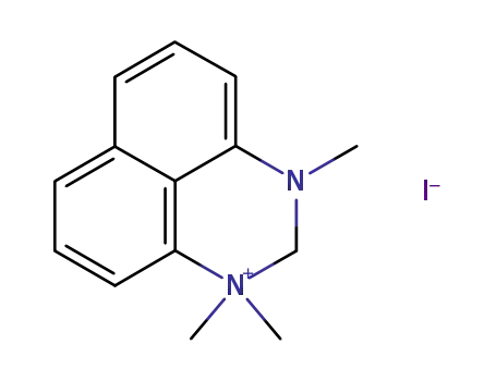 1,1,3-Trimethyl-2,3-dihydroperimidinium iodide