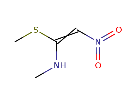 N-Methyl-1-(methylthio)-2-nitroethenamine, (E)-