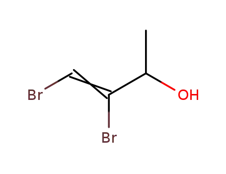 Molecular Structure of 70442-46-5 (3,4-dibromobut-3-en-2-ol)