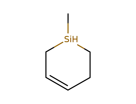 Molecular Structure of 89530-22-3 (Silacyclohex-3-ene, 1-methyl-)