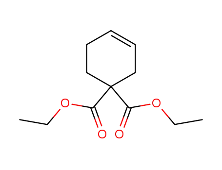 Molecular Structure of 38511-09-0 (diethyl cyclohex-3-ene-1,1-dicarboxylate)