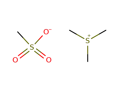 Molecular Structure of 15057-22-4 (S,S,S-trimethylsulfonium methanesulfonate)