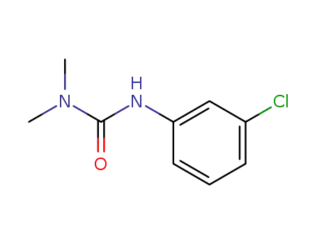 Molecular Structure of 587-34-8 (1-(m-chlorophenyl)-3,3-dimethyl-ure)
