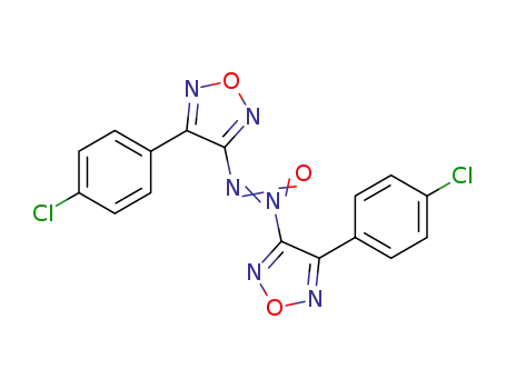 Molecular Structure of 106446-23-5 (azoxy(4-chlorophenylfurazan))