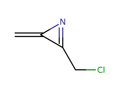 Molecular Structure of 124318-33-8 (3-Chloromethyl-2-methylene-2H-azirine)